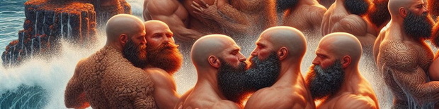 Epic Brotherhood Saga - the muscled hairy, bearded men brotherhood